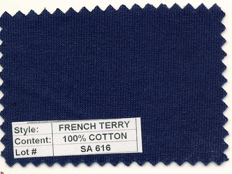 French Terry 100% Cotton 12 oz